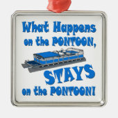 Auf dem Steg Silbernes Ornament (Vorne)