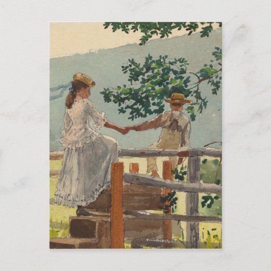 Auf dem Stile Postkarte (Vorderseite)