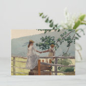 Auf dem Stile | Winslow Homer (Stehend Vorderseite)