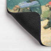 Auf dem Strand 1875 (w/c) Mousepad (Ecke)