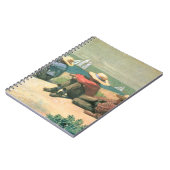 Auf dem Strand 1875 (w/c) Notizblock (Linke Seite)