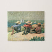 Auf dem Strand 1875 (w/c) Puzzle (Horizontal)