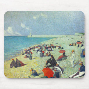 Auf dem Strand Mousepad