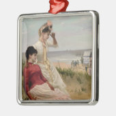 Auf dem Strand Ornament Aus Metall (Links)