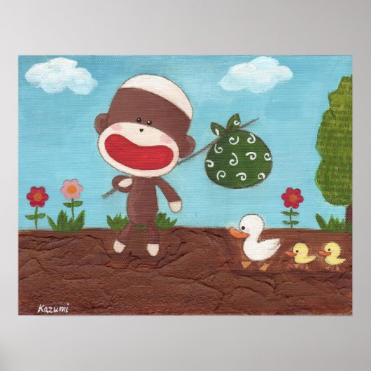 Auf dem Straßenplakat Poster (Vorne)