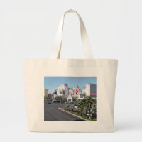 Auf dem Streifen in Las Vegas, auf einer Tasche