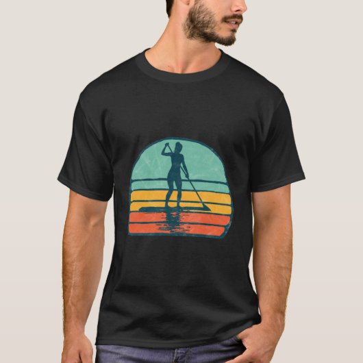 Auf dem Sup Stand Up Padleboard T-Shirt (Vorderseite)