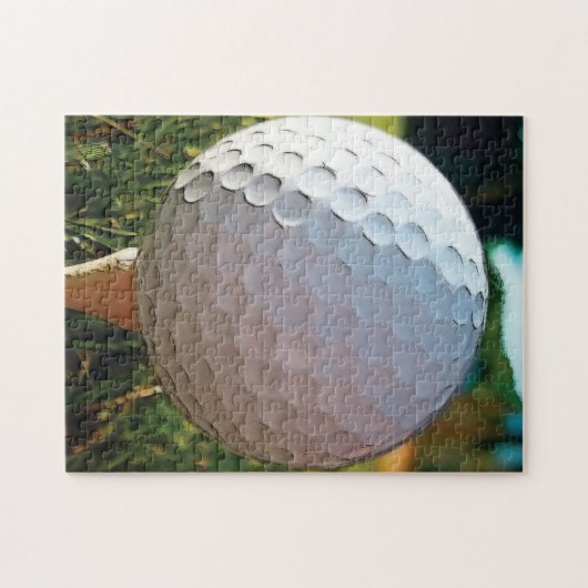Auf dem Tee Golf Puzzle (Horizontal)