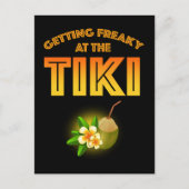 Auf dem Tiki Freaky Postkarte (Vorderseite)