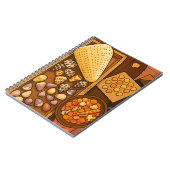 Auf dem Tisch befindliche Schatzanweisungen Notizblock (Linke Seite)