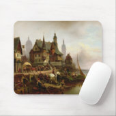 Auf dem Ufer 1872 Mousepad (Mit Mouse)