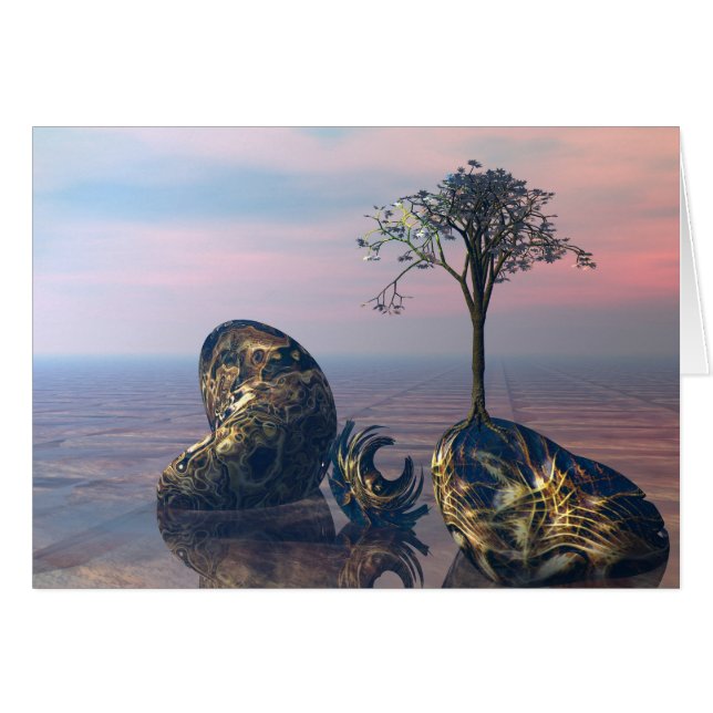 Auf dem unbegrenzten Flugzeug des Fraktals 3D (Vorderseite (Horizontal))