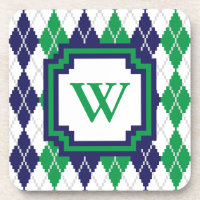 Auf dem Untersetzer der grünen Raute