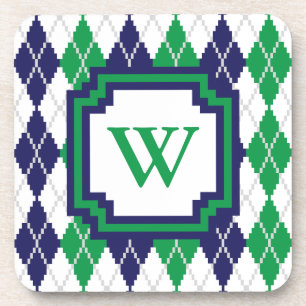 Auf dem Untersetzer der grünen Raute