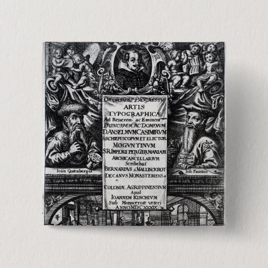 'Auf dem Ursprung und der Geschichte von Button (Vorderseite)