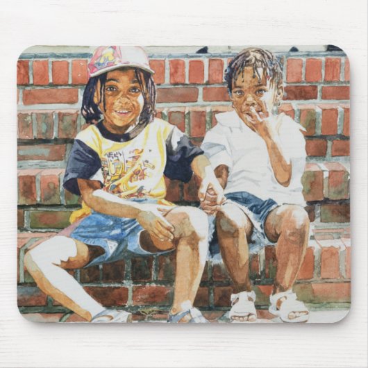 Auf dem vorderen Schritt 2002 Mousepad (Vorne)