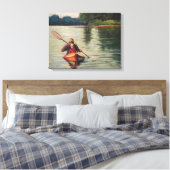 Auf dem Wasser mit Pop Leinwanddruck (Insitu (Schlafzimmer))