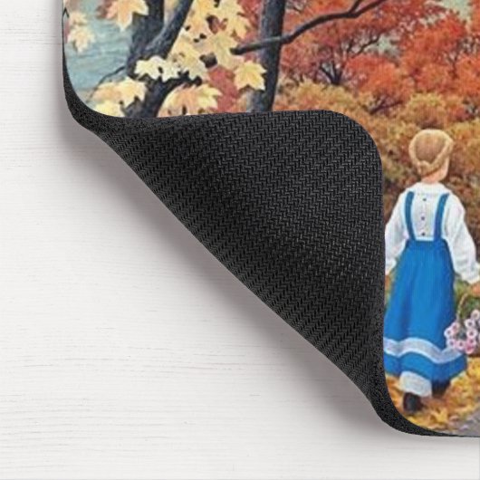 Auf dem Weg der schönen Kunst Mousepad (Ecke)