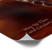 Auf dem Weg dorthin Art Poster/Print Poster (Ecke)