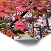 AUF DEM WEG DURCH CRIMSON LEAVES/DIG.EFFEC POSTER (Ecke)