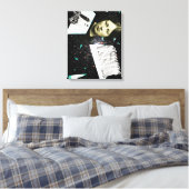 Auf dem Weg in die nächste Welt Leinwanddruck (Insitu (Schlafzimmer))