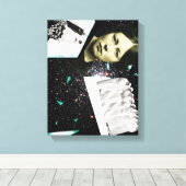 Auf dem Weg in die nächste Welt Leinwanddruck (Insitu (Holzboden))