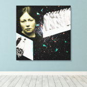 Auf dem Weg in die nächste Welt Leinwanddruck (Insitu (Holzboden))