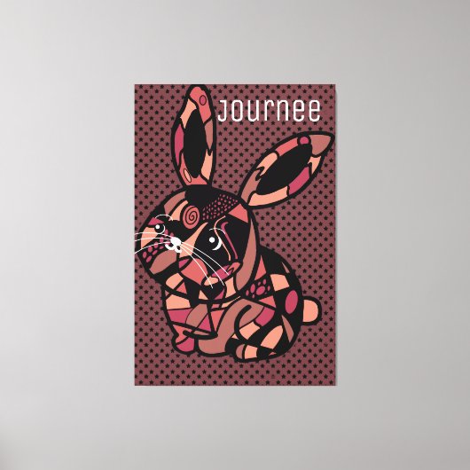 Auf dem Weg Leinwand drucken (Vorderseite)