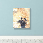 Auf dem Weg... Leinwanddruck (Insitu (Holzboden))