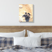 Auf dem Weg... Leinwanddruck (Insitu (Schlafzimmer))