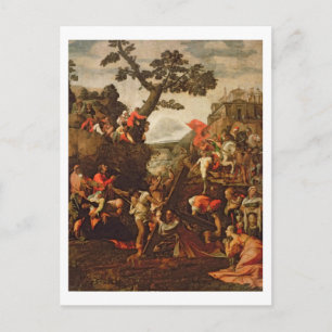 Auf dem Weg nach Calvary Postkarte