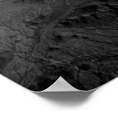 auf dem Weg nach Hawaii B&W Poster (Ecke)