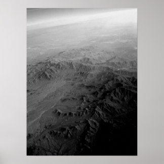 auf dem Weg nach Hawaii B&W Poster