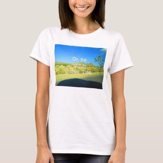 Auf dem Weg nach Joshua Tree Cami T-Shirt (Vorderseite)