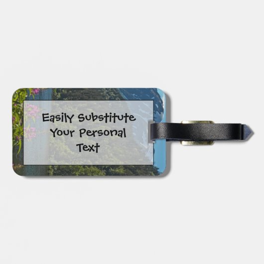 Auf dem Weg nach Seward Alaska Easy ID Personal Gepäckanhänger (Rückseite horizontal)