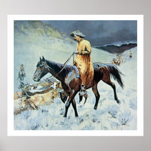 Auf dem Weg (Öl auf Leinwand) Poster