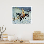 Auf dem Weg (Öl auf Leinwand) Poster (Küche)