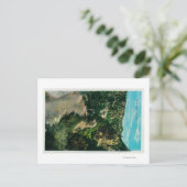 Auf dem Weg, Pferderücken am Berg Lowe Postkarte (Stehend Vorderseite)