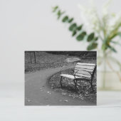 Auf dem Weg Postkarte (Stehend Vorderseite)