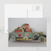 Auf dem Weg Postkarte (Vorne/Hinten)