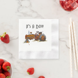 Auf dem Weg Serviette