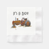 Auf dem Weg Serviette (Vorderseite)