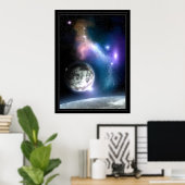 Auf dem Weg von der Zuhause Poster (Heimbüro)