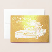 Auf dem Weg wieder Foil Card Folienkarte (Vorderseite mit Umschlag)