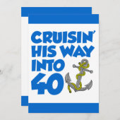 Auf dem Weg zu 40 Einladungen (Vorne/Hinten)