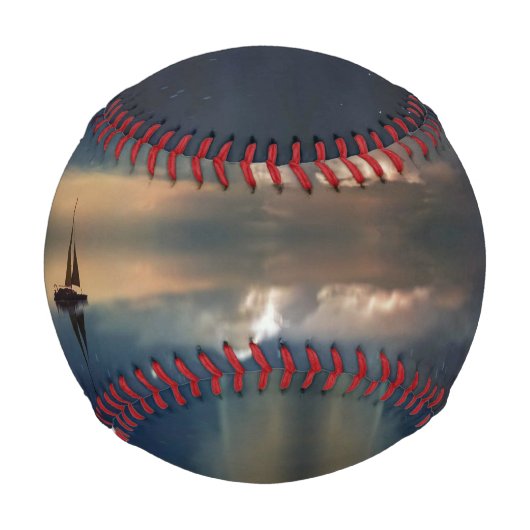 Auf dem Weg zu den Wolken Baseball (Vorderseite)