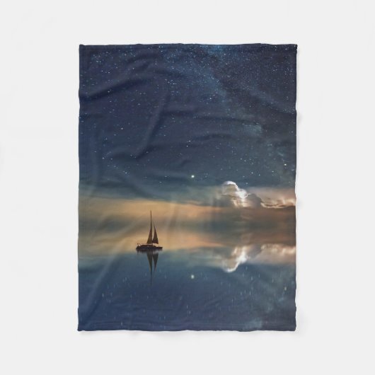Auf dem Weg zu den Wolken Fleecedecke (Vorderseite)