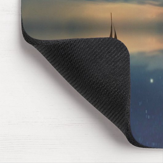 Auf dem Weg zu den Wolken Mousepad (Ecke)