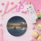 Auf dem Weg zu den Wolken Pappteller (Party)