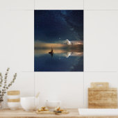 Auf dem Weg zu den Wolken Poster (Küche)